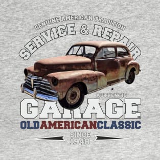 Classic American cars Garage T-Shirt